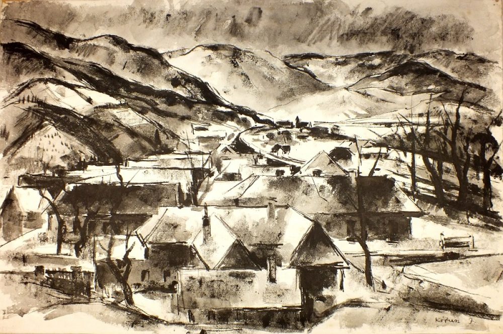 Kórusz_Zebegeny_1960 Kórusz József-emlékkiállítás Zebegényben Szőnyi István Emlékmúzeum